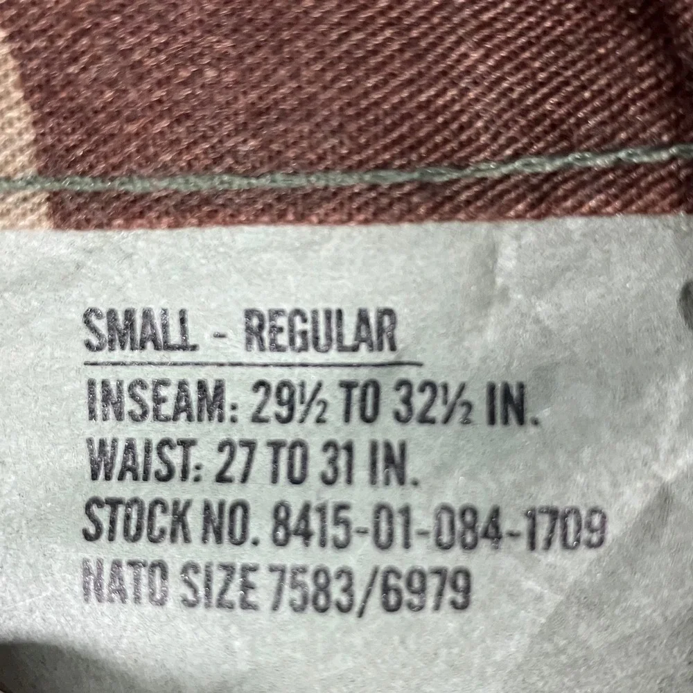 Vintage US Military Woodland Camo Cargo Pants Small Regular Rugged Combat Y2k